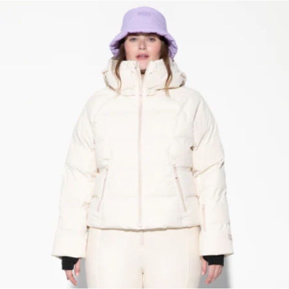 Halfdays Jackets & Coats Puffer Jacket Oat Milk Poshmark